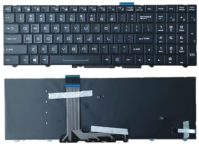 Compatible Tastatur CLEVO  for P750DM-G 