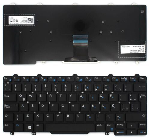 Ersatz Tastatur für Dell Latitude-E7270 Compatible Tastatur Dell for Latitude-E7270