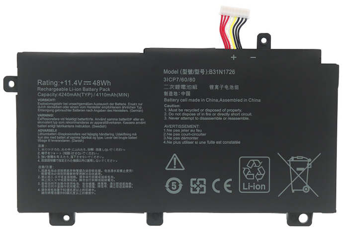 Compatible Notebook Akku ASUS  for FX505 