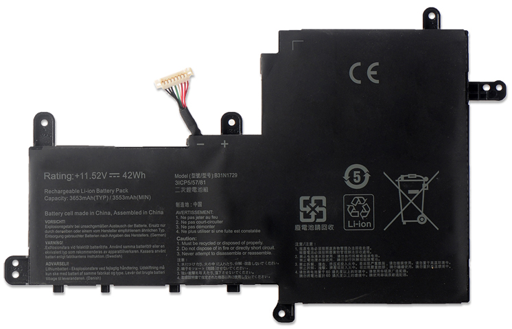 Ersatz Notebook Akku für ASUS VivoBook-S15-X530FN-1A Compatible Notebook Akku ASUS for VivoBook-S15-X530FN-1A
