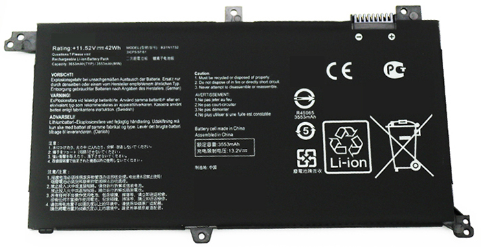 Ersatz Notebook Akku für ASUS VivoBook-S14-S430 Compatible Notebook Akku ASUS for VivoBook-S14-S430