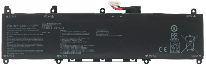 Ersatz Notebook Akku für ASUS VivoBook-X330UN Compatible Notebook Akku ASUS for VivoBook-X330UN