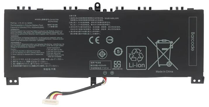 Ersatz Notebook Akku für ASUS ROG-STRIX-GL503VS-EI032T Compatible Notebook Akku ASUS for ROG-STRIX-GL503VS-EI032T