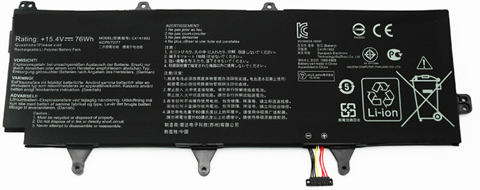 Ersatz Notebook Akku für ASUS ROG-ZEPHYRUS-S-GX701GV-Series Compatible Notebook Akku ASUS for ROG-ZEPHYRUS-S-GX701GV-Series