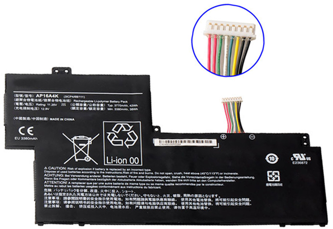 Ersatz Notebook Akku für acer Swift-1-SF113-31-P57A Compatible Notebook Akku acer for Swift-1-SF113-31-P57A