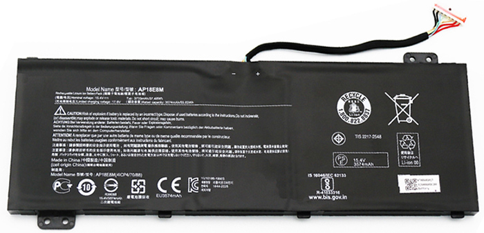 Ersatz Notebook Akku für ACER ConceptD-3-Pro-CN315-71-Series Compatible Notebook Akku ACER for ConceptD-3-Pro-CN315-71-Series