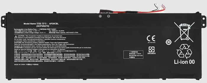 Ersatz Notebook Akku für ACER Chromebook-511-C734-C2NR Compatible Notebook Akku ACER for Chromebook-511-C734-C2NR