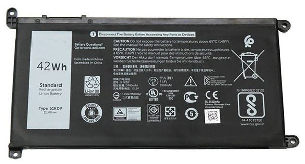 Ersatz Notebook Akku für dell Chromebook-11-3189 Compatible Notebook Akku dell for Chromebook-11-3189
