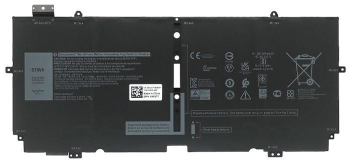 Compatible Notebook Akku Dell  for P103G 