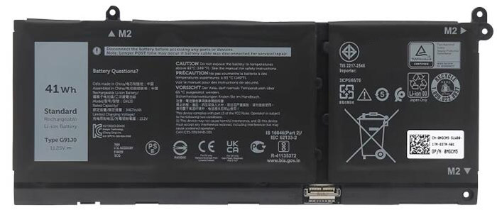 Compatible Notebook Akku Dell  for G91J0 