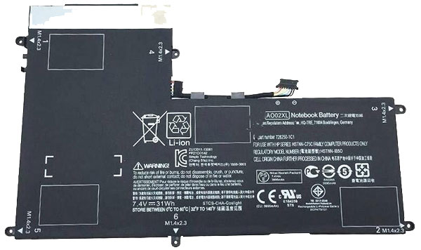Ersatz Notebook Akku für hp ElitePad-1000-G2-G4T38LT Compatible Notebook Akku hp for ElitePad-1000-G2-G4T38LT