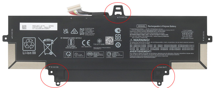 Ersatz Notebook Akku für HP EliteBook-X360-1040-G7-226Z2PA Compatible Notebook Akku HP for EliteBook-X360-1040-G7-226Z2PA