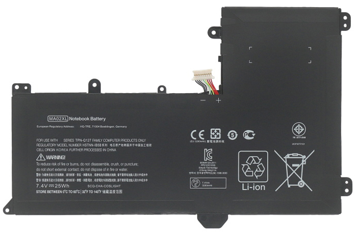 Ersatz Notebook Akku für hp SlateBook-10-h014ru-x2 Compatible Notebook Akku hp for SlateBook-10-h014ru-x2