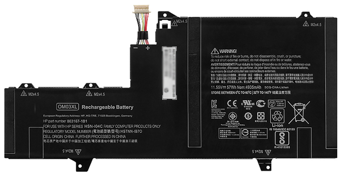 Compatible Notebook Akku HP  for HSN-I04C 