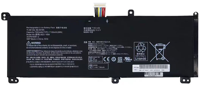Compatible Notebook Akku THUNDEROBOT  for SQU-1714 