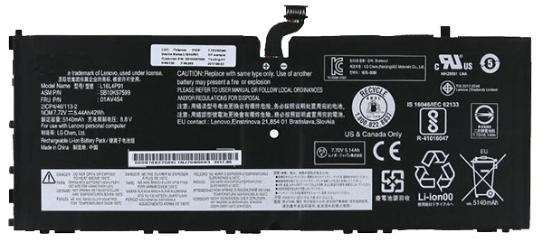 Compatible Notebook Akku LENOVO  for SB10K97599 