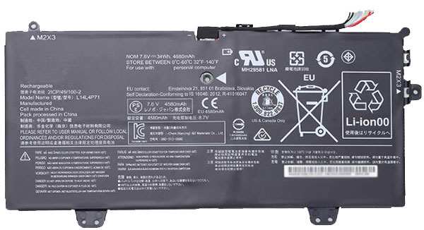 Ersatz Notebook Akku für LENOVO Yoga-3-11-5Y10(D) Compatible Notebook Akku LENOVO for Yoga-3-11-5Y10(D)