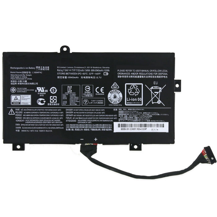 Compatible Notebook Akku LENOVO  for L16M4PA2 