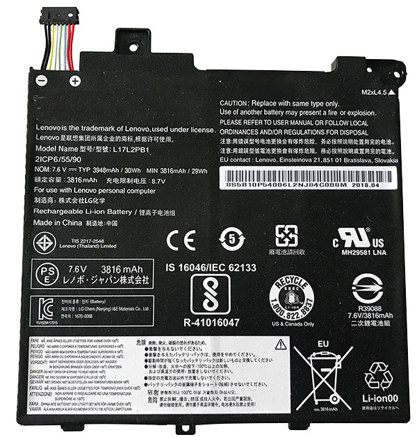 Ersatz Notebook Akku für lenovo 5B10P54002 Compatible Notebook Akku lenovo for 5B10P54002