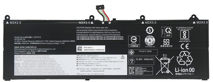 Compatible Notebook Akku LENOVO  for L19C4PC3 