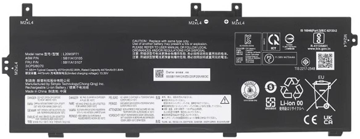 Ersatz Notebook Akku für lenovo L20M3P71 Compatible Notebook Akku lenovo for L20M3P71