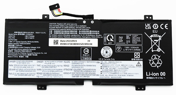 Ersatz Notebook Akku für lenovo L21C2PG1 Compatible Notebook Akku lenovo for L21C2PG1