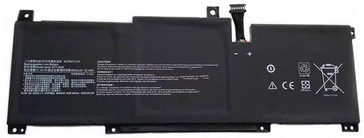 Compatible Notebook Akku MSI  for Prestige-14-A10M 