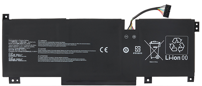 Ersatz Notebook Akku für MSI Katana-GF76-12UD Compatible Notebook Akku MSI for Katana-GF76-12UD