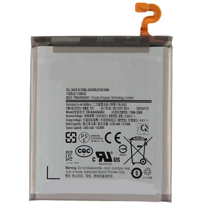 Ersatz Handy Akku für Samsung Galaxy-A9-2018-TD-LTE Compatible Handy Akku Samsung for Galaxy-A9-2018-TD-LTE