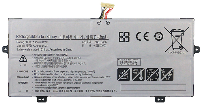 Ersatz Notebook Akku für samsung NP930QAA-K01CN Compatible Notebook Akku samsung for NP930QAA-K01CN