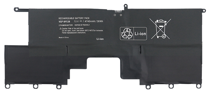 Compatible Notebook Akku SONY  for VGP-BPS38 