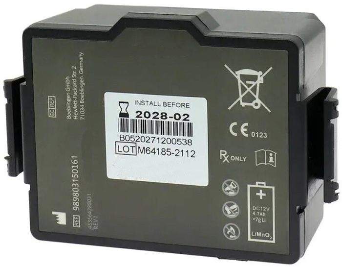 Ersatz Defibrillator Akku für PHILIPS 989803150161 Compatible Defibrillator Akku PHILIPS for 989803150161